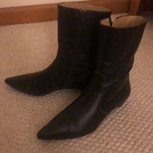 J Crew Low Heel Boots